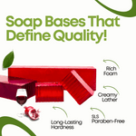Load image into Gallery viewer, red wine soap base india