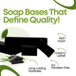 Load image into Gallery viewer, Best charcoal soap base