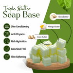 Load image into Gallery viewer, Triple Butter Soap Base- Deep Moisture & Softness