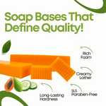 Load image into Gallery viewer, Papaya cucumber soap base