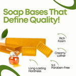 Load image into Gallery viewer, Honey Soap Base– Hydrating & Skin Nourishing - D Roots Wellness