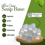 Load image into Gallery viewer, Ultra Clear Soap Base - Transparent & Gentle on Skin - D Roots Wellness