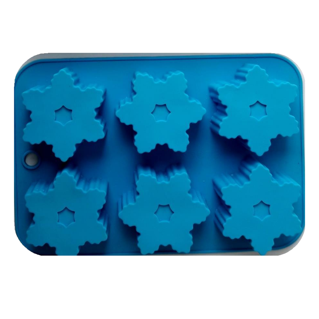 Snow Flake Silicon Mould- Soap Making