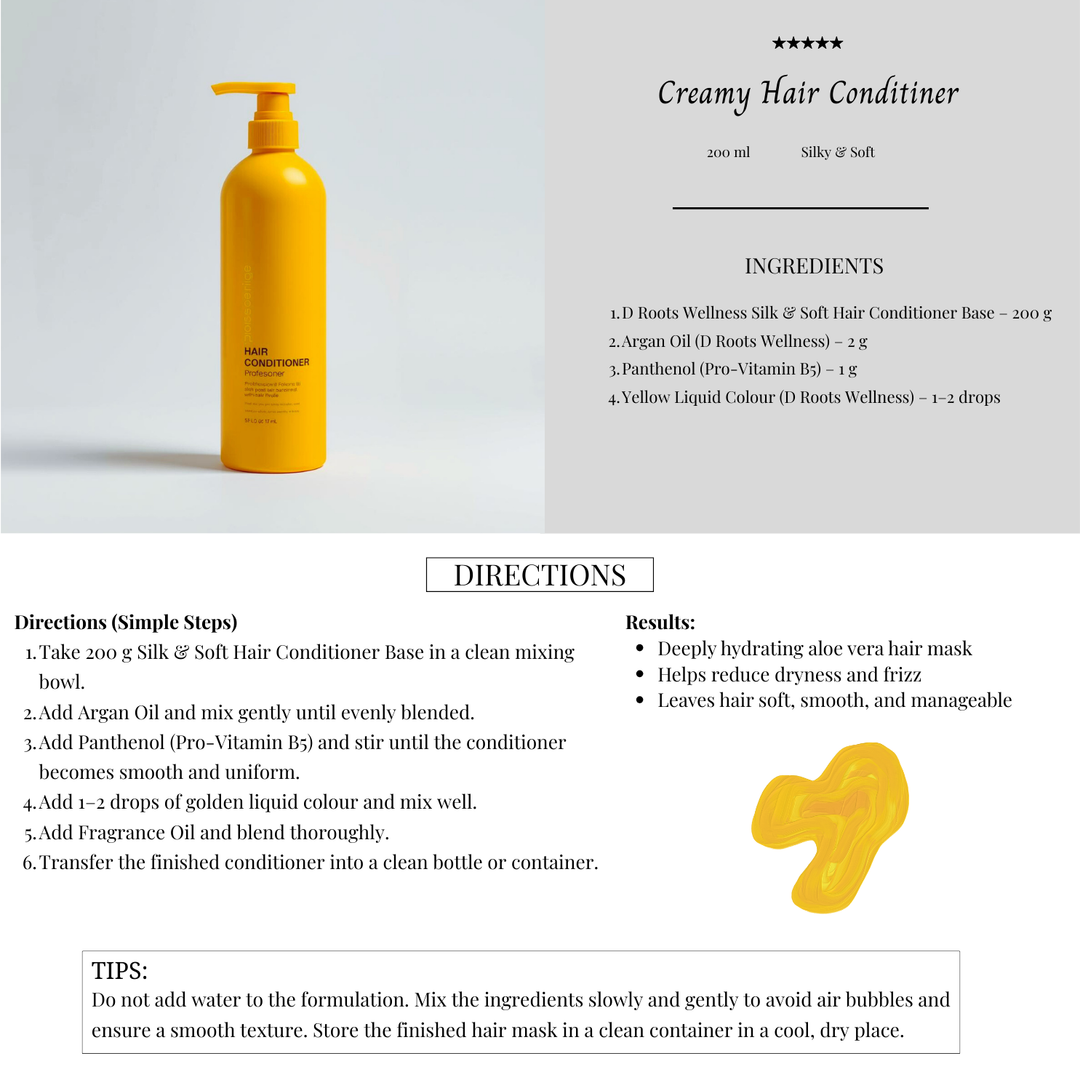 Silk Soft Hair Conditioner Base