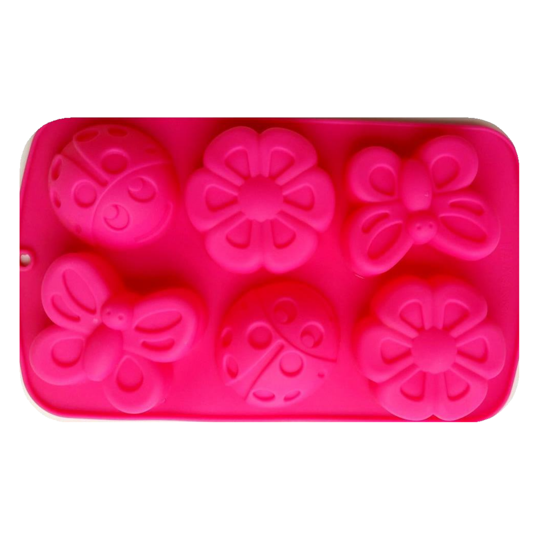 Flower and Butterfly Silicon Moulds- Soap Making