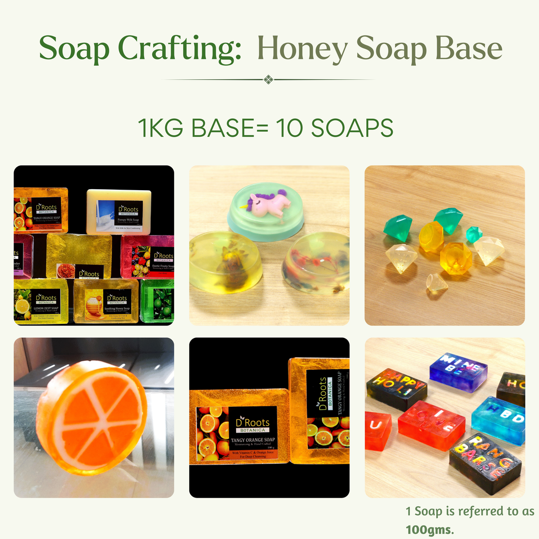 Honey Soap Base– Hydrating & Skin Nourishing