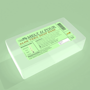 Aloe Vera Soap Base – Soothing & Hydrating for Sensitive Skin - D Roots Wellness