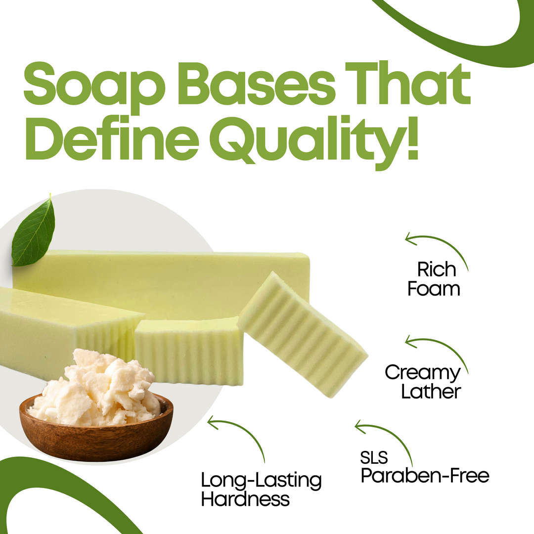Shea butter soap base in india