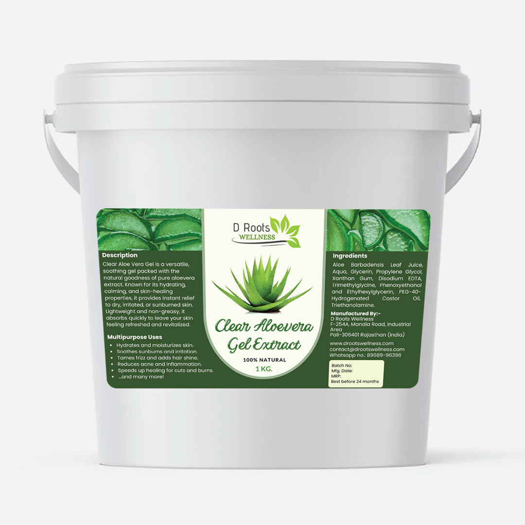 Clear Aloe Vera Gel Base