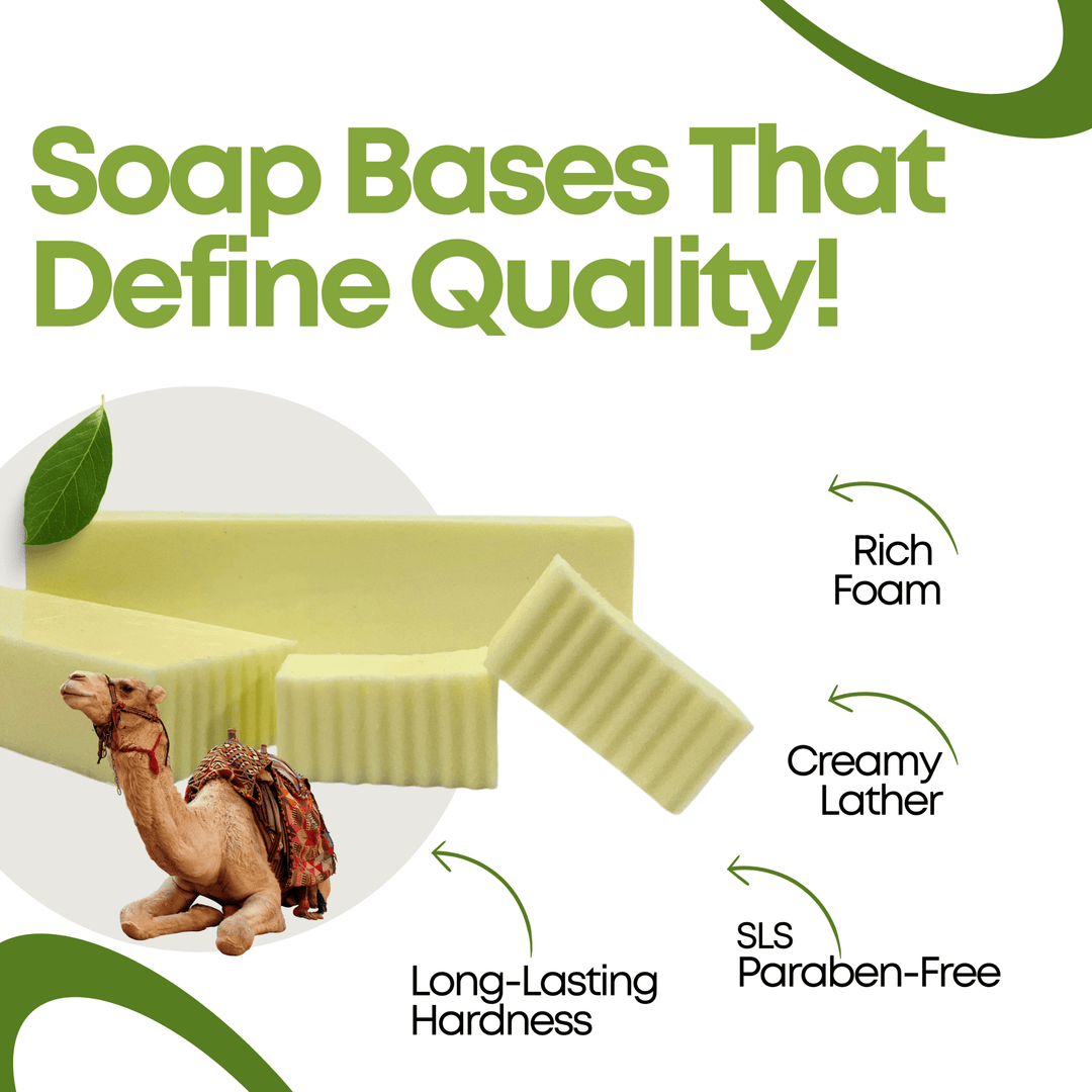 Camel Milk Soap Base - Luxuriously Creamy - D Roots Wellness