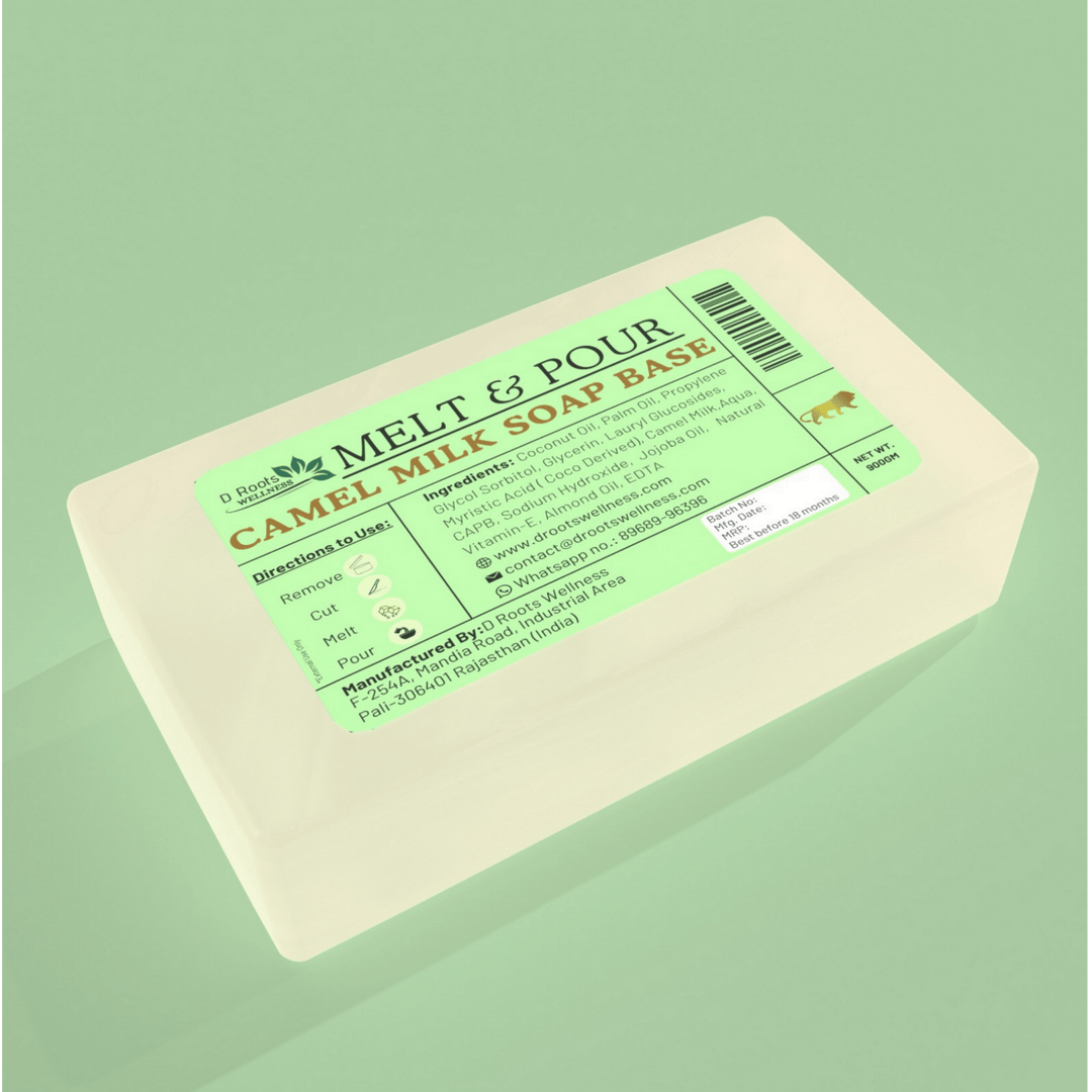 Camel Milk Soap Base - Luxuriously Creamy - D Roots Wellness