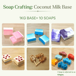 Load image into Gallery viewer, Coconut Milk Soap Base– Hydrating &amp; Gentle - D Roots Wellness
