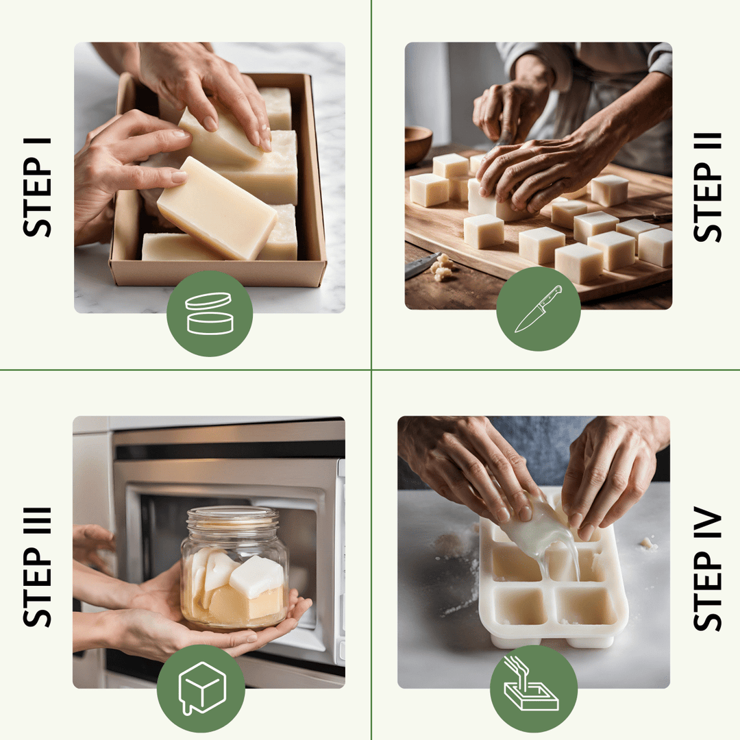 Coconut Milk Soap Base– Hydrating & Gentle - D Roots Wellness