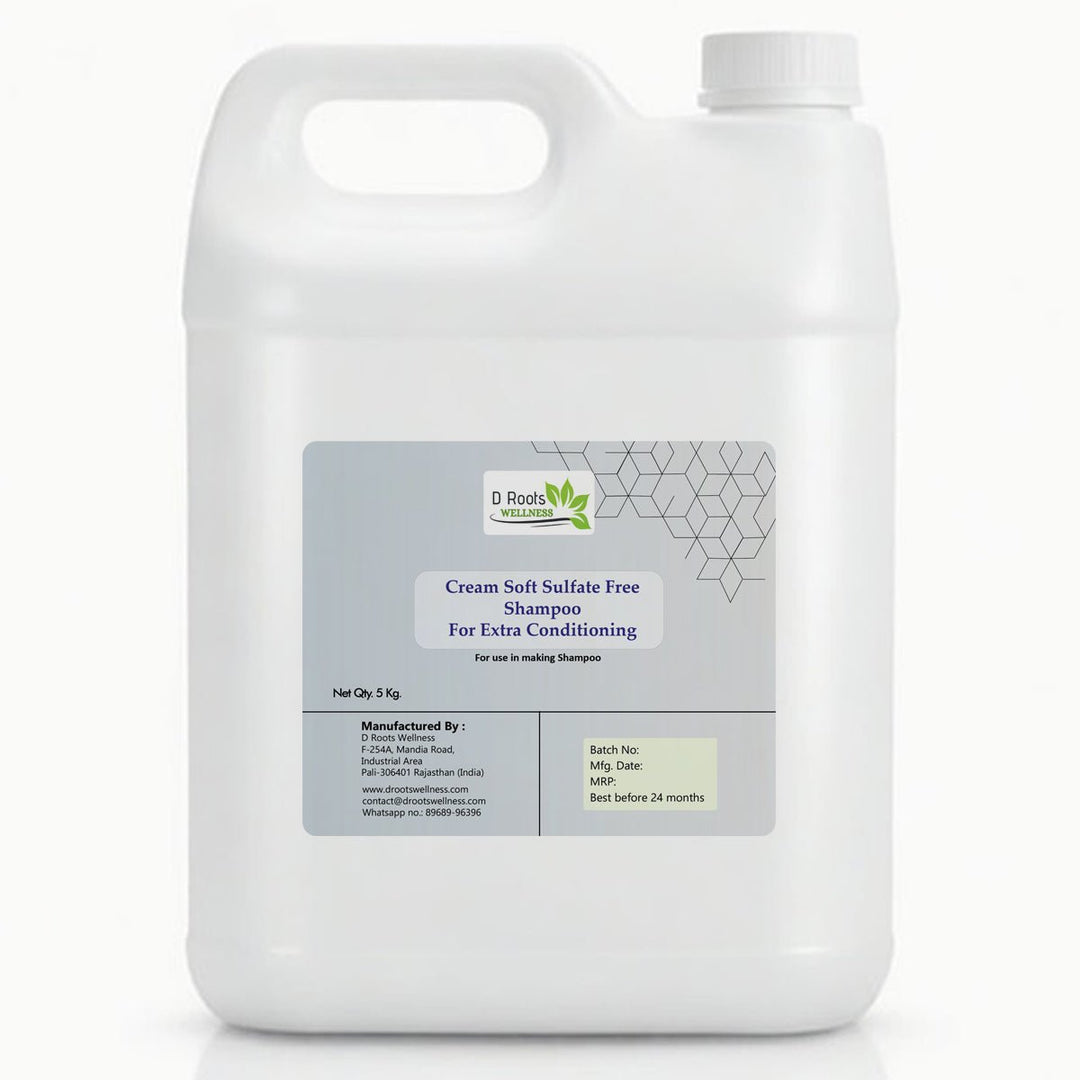 Cream Soft Shampoo Base - D Roots Wellness