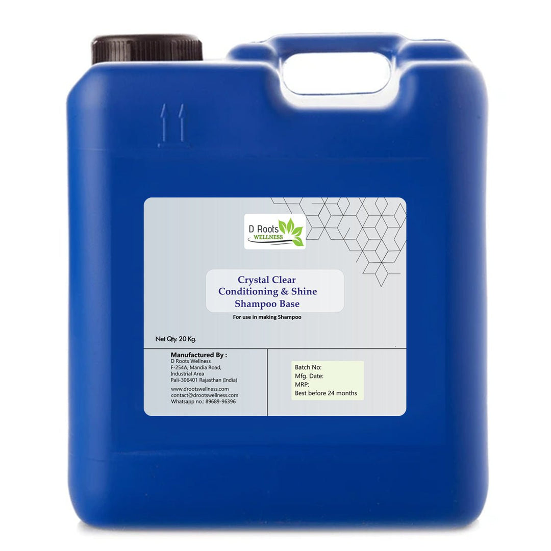 Crystal Clear Hair Shine Shampoo Base - D Roots Wellness