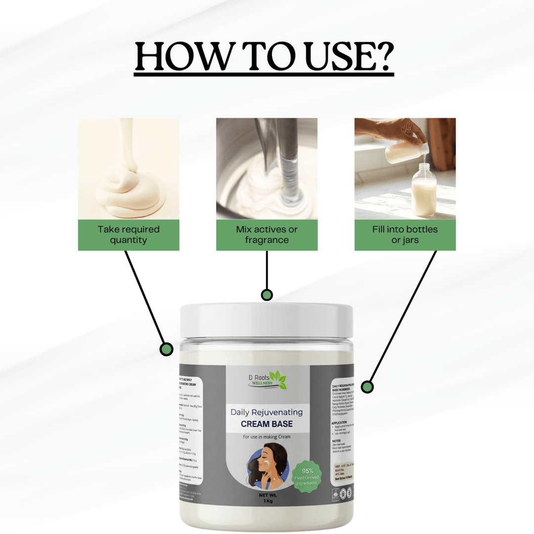 Daily Rejuvenating Cream Base - D Roots Wellness