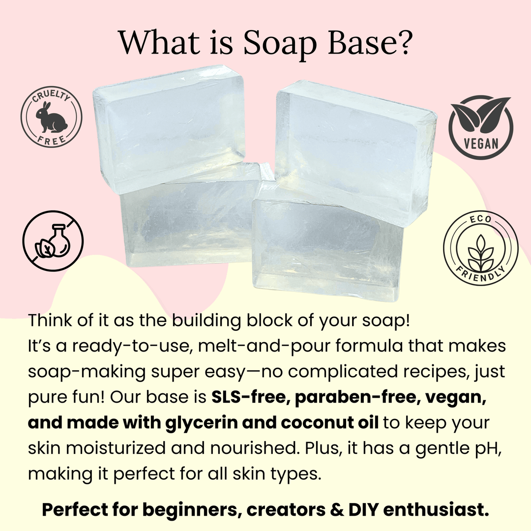 DIY Soap Making Kit | Create 8 Handmade Soaps | Melt & Pour Soaps - D Roots Wellness