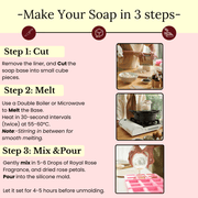 DIY Soap Making Kit | Create 8 Handmade Soaps | Melt & Pour Soaps - D Roots Wellness