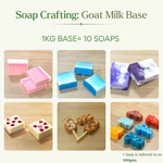 Load image into Gallery viewer, Goat Milk Soap Base – Nourishing &amp; Hydrating for Smooth Skin
