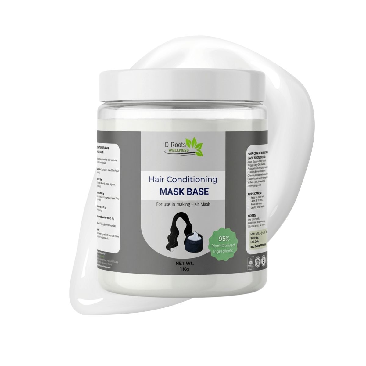 Buy Natural Face Mask & Hair Mask for Hair Growth – D Roots Wellness