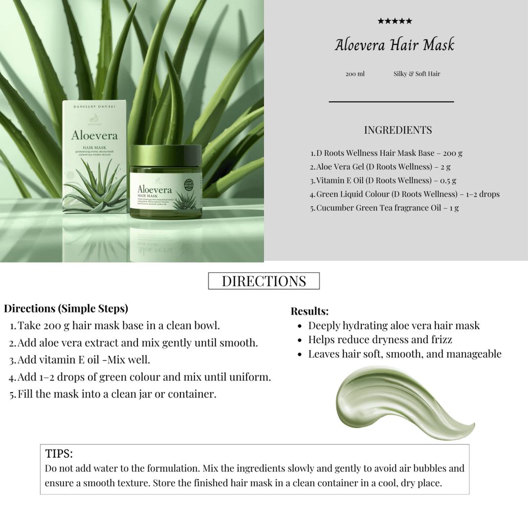 Hair Conditioning Mask Base - D Roots Wellness