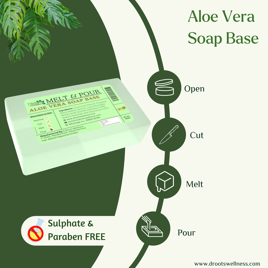 Natural Aloevera Soap Base