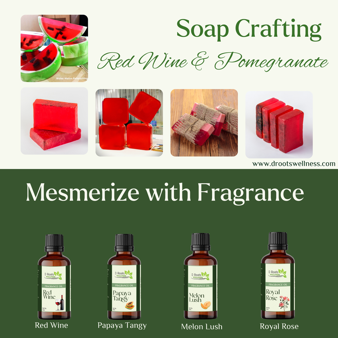 Red Wine and Pomegranate Soap Base