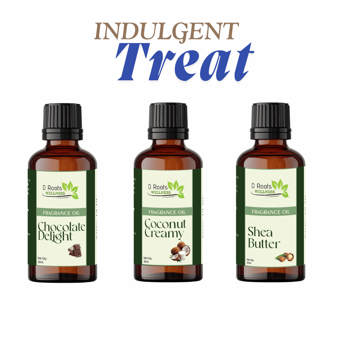 Indulgent Treats Pack of 3 | Fragrance oil - 30ml - D Roots Wellness