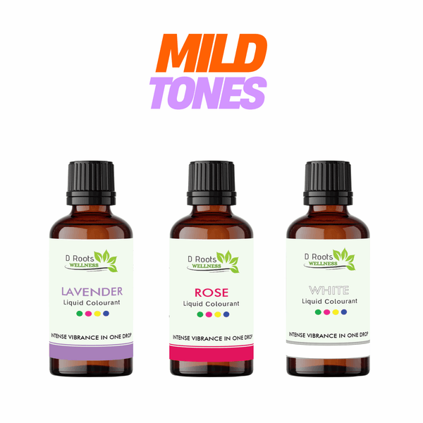 Mild Tones - Liquid Colorants - 30ml |Set of 3 |Soaps | Candles | Cosmetic Products - D Roots Wellness