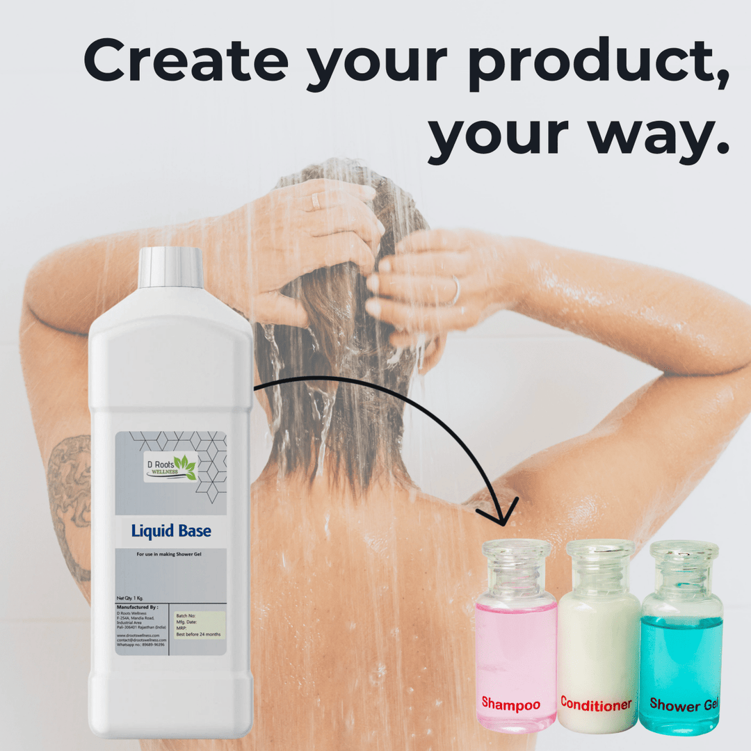 Premium Pearlized 2 - in - 1 Conditioning Shampoo Base - D Roots Wellness