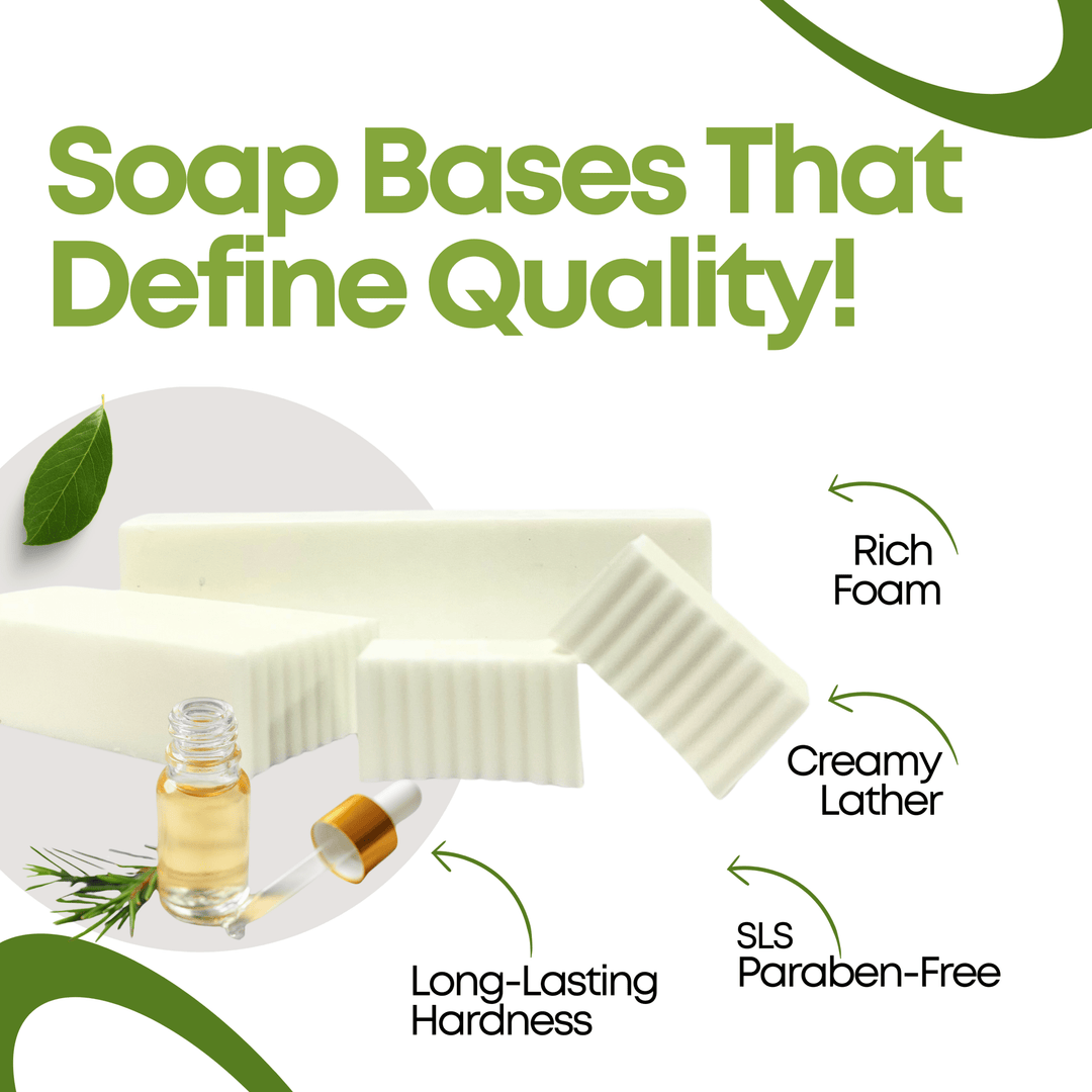Premium White Soap Base– Brighten & Moisturize - D Roots Wellness