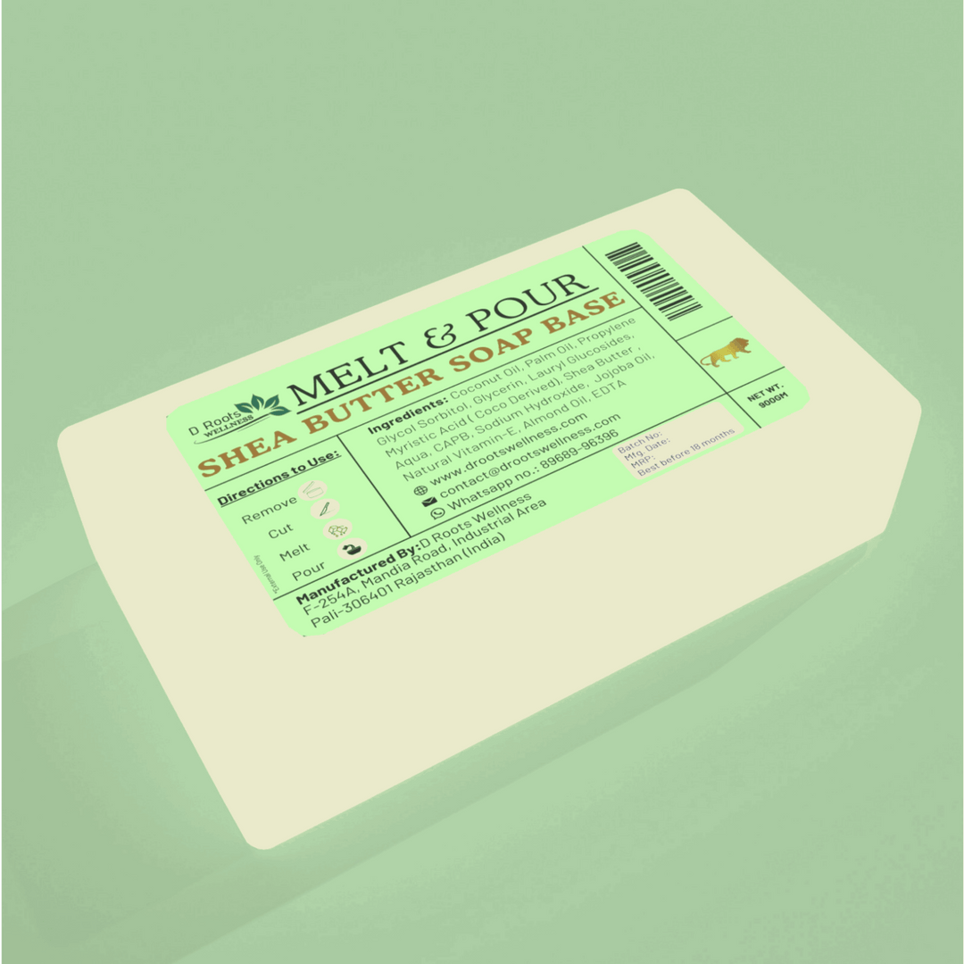 Shea Butter Soap Base - Ultimate Skin Care - D Roots Wellness