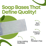 Load image into Gallery viewer, Ultra Clear Soap Base - Transparent &amp; Gentle on Skin - D Roots Wellness
