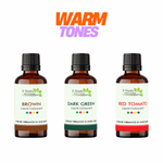 Load image into Gallery viewer, Warm Tones - Liquid Colorants - 30ml|Set of 3 |Soaps | Candles | Cosmetic Products - D Roots Wellness
