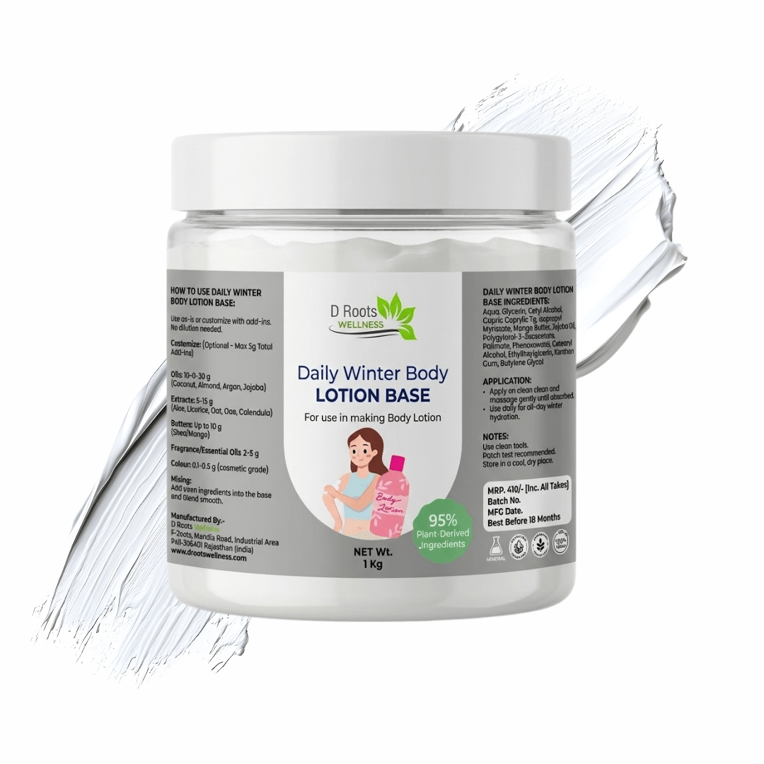 Winter Body Lotion Base - D Roots Wellness